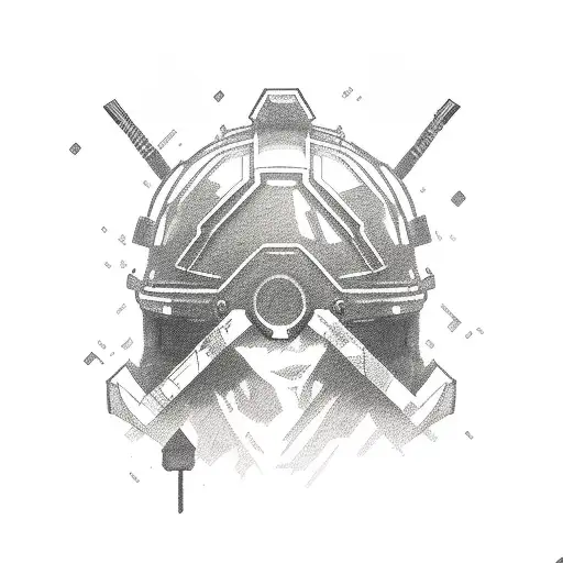 PUBG MOBILE tattoo design idea