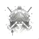 PUBG MOBILE tattoo design idea