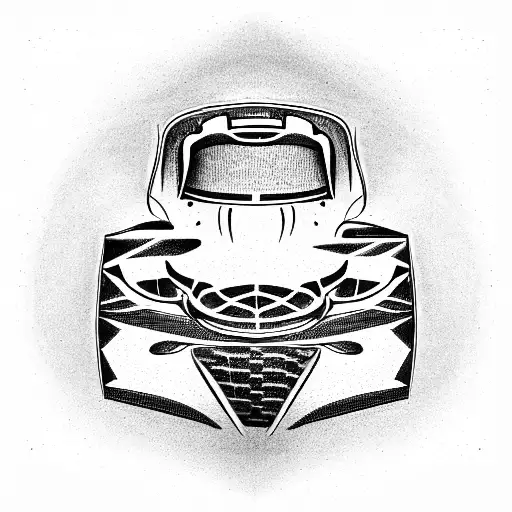 nascar racing tattoo design idea