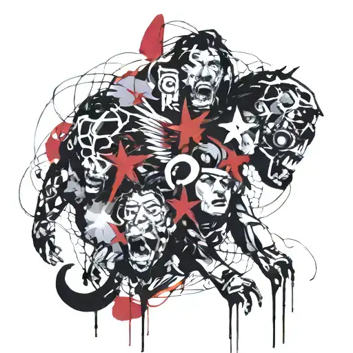 Deftones album cover tattoo design idea