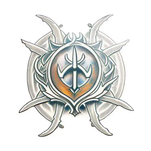 frostmourne tattoo design idea