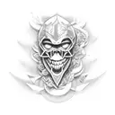 Foo Fighters tattoo design idea