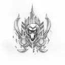 foo fighters tattoo design idea