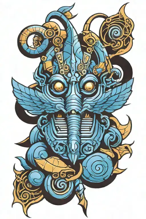 osiris tattoo design idea