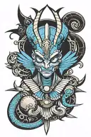 osiris tattoo design idea