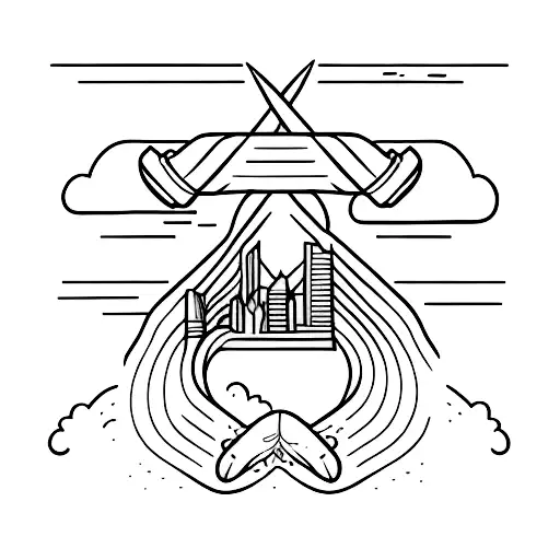 Boomerang  tattoo design idea