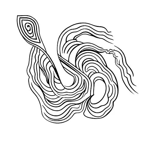 Boomerang  tattoo design idea