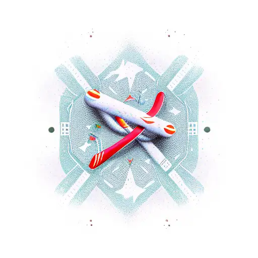 Boomerang  tattoo design idea