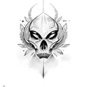 out of the darkness light tattoo design idea