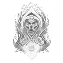 out of the darkness light tattoo design idea