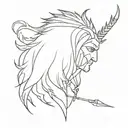 Witcher 3 tattoo design idea