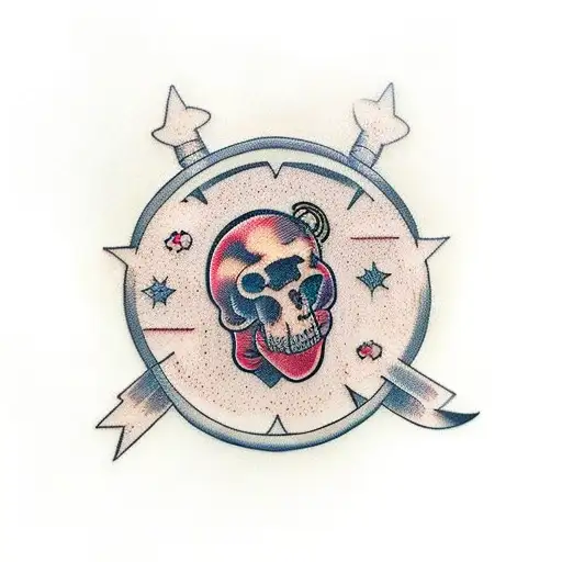 thing always happen at the right time tattoo design idea