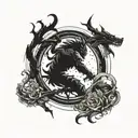 Combine elements from Dark Souls, Sekiro, and Bloodborne to create a unique video game inspired tattoo design tattoo design idea