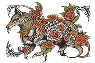 mysterious tattoo design idea