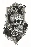Goth tattoo design idea
