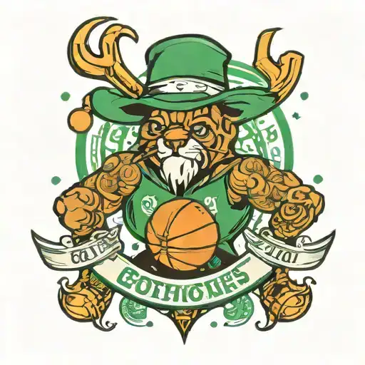 small boston celtics 2024 championship   tattoo design idea