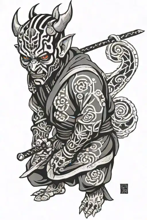 Darth Maul tattoo design idea