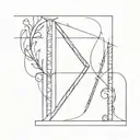 roman numeral number 27 tattoo design idea