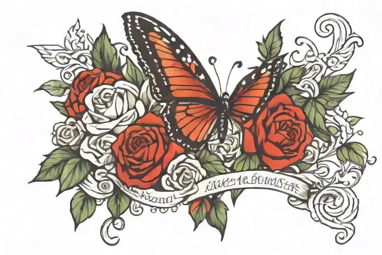 good night, god bless ... I love you tattoo design idea