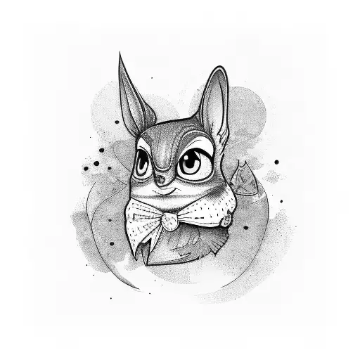 amelia my little gorl tattoo design idea