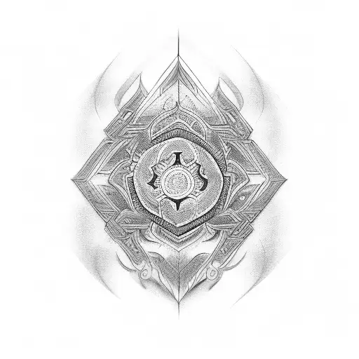 Yansa's sacred object tattoo design idea