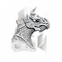 chess piece  tattoo design idea