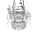 barista, chef tattoo design idea