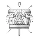 barista, chef tattoo design idea