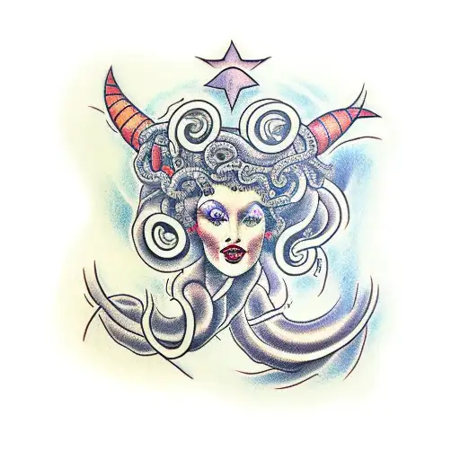 Medusa tattoo by AntoniettaArnoneArts on DeviantArt