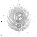 turkey flag  tattoo design idea