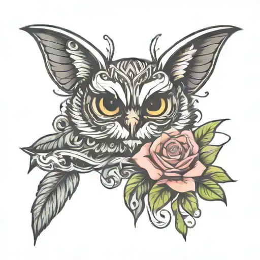 Nana and Papa tattoo design idea