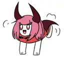 demon face  tattoo design idea