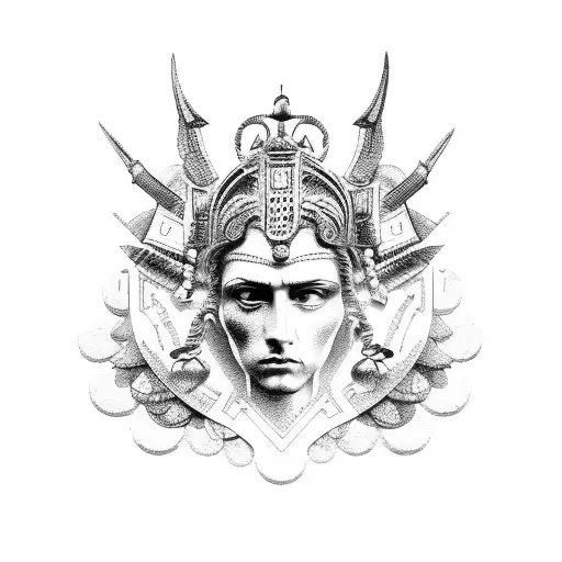 Roman Empire tattoo design idea