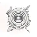 whiskey meyers broken window serenade song tattoo design idea