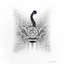 whiskey meyers broken window serenade song tattoo design idea