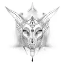 Anubis  tattoo design idea