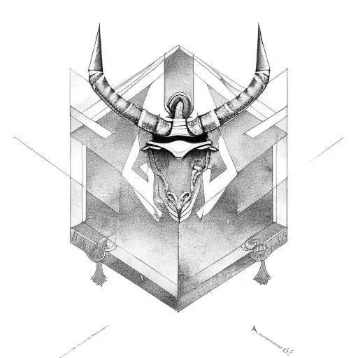 anthony capricorn tattoo design idea