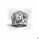 Dice tattoo design idea