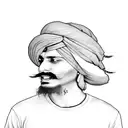 Sidhu Moosewala tattoo design idea