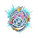 self love tattoo design idea