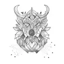 watercolour  tattoo design idea