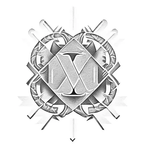 Initial VSK tattoo design idea