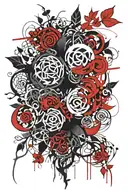 celtic vine wrapping tattoo design idea