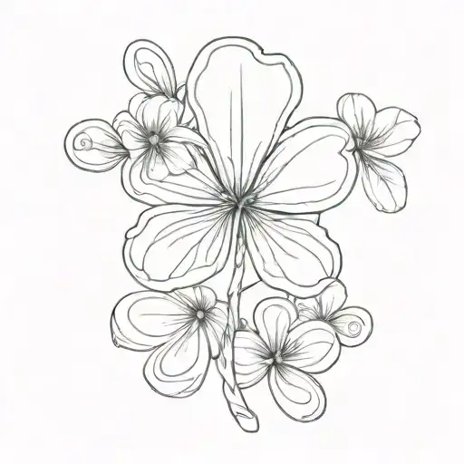 5 leaf clover hand tattoo tattoo design idea