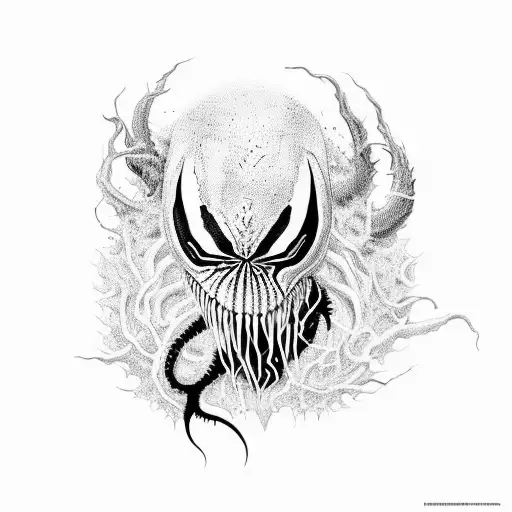 'thank you for the venom' tattoo design idea