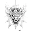 raijin back tattoo tattoo design idea