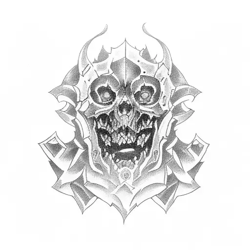 Baldur's Gate 3 Spectator tattoo tattoo design idea