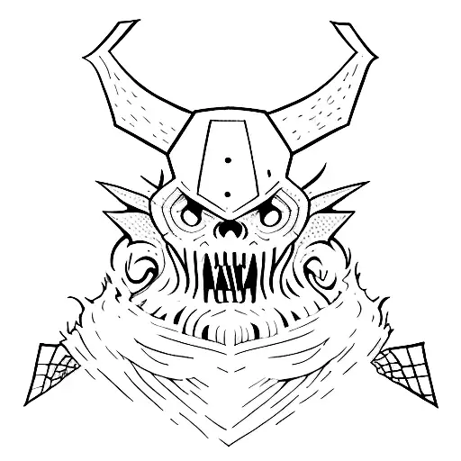 DnD Spectator Monster tattoo design idea
