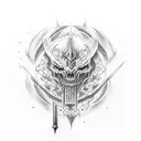 Baldur's Gate 3 Spectator tattoo tattoo design idea