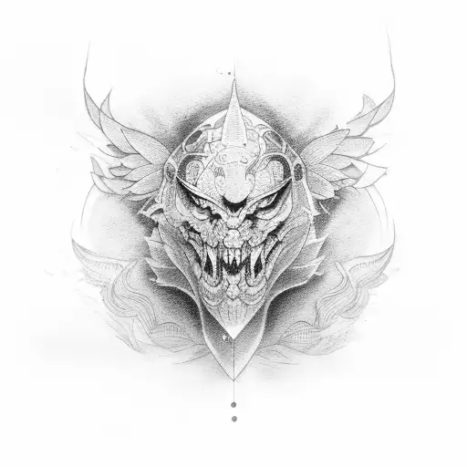 never give up tattoo design idea